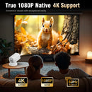 Magcubic 4K Video Projector HY310 1080P Projector Auto Focus 330ANSI 5W Speaker Air Mouse Voice Assistant for Camping Concert