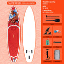 FunWater 350✖87✖15cm Sup Board Inflatable Surfboard Stand Up Paddle Board Inflatable Sup PaddleBoard with Accessories EU Stock