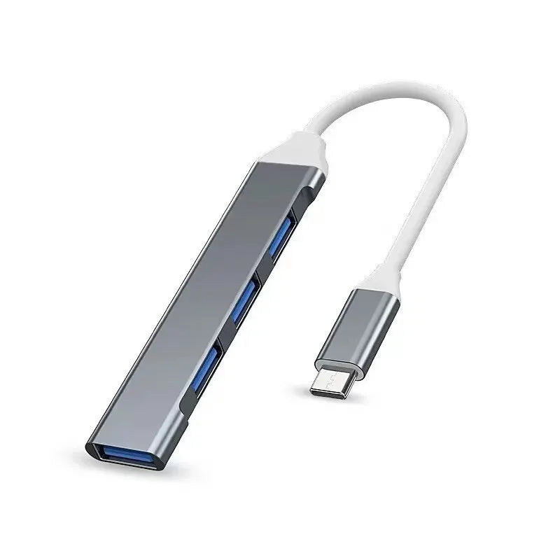 Boost Your Productivity with This 4-in-1 USB C Hub - Compatible with MacBook, Mac Pro, Mac Mini, IMac, Surface Pro, XPS, PC, Fla