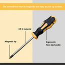 43PCS Magnetic Manual Screwdriver Set Repair Hand Tool With Cross-shaped Slotted Plum Screwdriver Bits