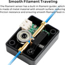 Creality Official Ender 3 V3 SE Filament Runout Sensor 3D Printer Smart Filament Break Detection Module Detector with LED Light