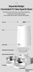 The Covenant Keeper | WiFi-Enabled Dual-Bowl Smart Pet Feeder with App Control