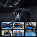 Kabelloser Auto-Luftkompressor Elektrische Reifenpumpe für Motorrad, Fahrrad, Boot, AUTO-Reifen, Bälle