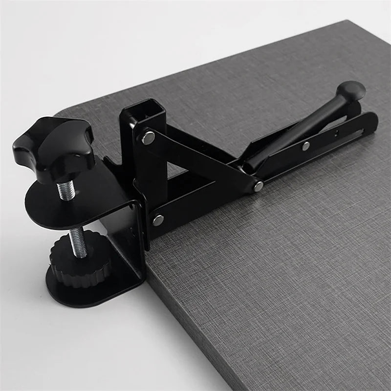 DIY Height Sturdy Under Desk Extension Stand Ergonomic Pull Out Keyboard Tray Clamp Cold Rolled Steel For Laptop Accessories