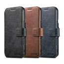 PU Leather Wireless Charging Card Holder Stand Wallet Magnetic Flip Cover Phone Case For iPhone 17 Pro Max 16 Plus 15 14 13 12