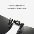 Gradient Polarized Clip Sunglasses Myopia Glasses Clip Driving Fishing Outdoor Cycling Night Vision Eyeglasses UV400 Goggles