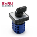 LW26-20 Electric 2/3/4/6/7 Position Silver Contact 20A 660V 3 Poles Control Universal Rotary Changeover Cam Switch LW28-20