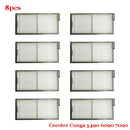 For Cecotec Conga 5490 6090 7090 Robot Vacuum Cleaner Replacement Spare Parts Main Side Brush Hepa Filter Mop Cloth Accessories