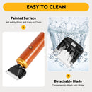 55W Electric Animal Fur Shears Farm Supply Sheep Goat Shears Pets Dogs Shearing Shaver Clipper Carpet Fader W/2 Detachable Blade