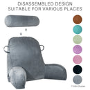 Headboard Pillow Triangle Cushion Reading Large Bolster Backrest Positioning Support body wedge sleeping pillow for Bed Headboar