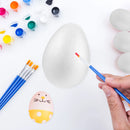2/3/4 Pcs 15cm 20cm DIY Eggs White Foam Balls Eggs Easter Modeling Shapes Egg Ornaments Kids Painting Party Decorations