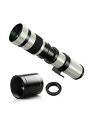 Lightdow manuelles Zoom Super-Teleobjektiv 420-800mm F8.3-16 mit 2X Telekonverter USA ES Übersee-Lagerlieferung