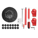 Punching Ball Freestanding Boxing Punching Bag Trainer Height Adjustable 120-190 Cm 360° Reflex Spinning Bar W/ Stand for Boxing