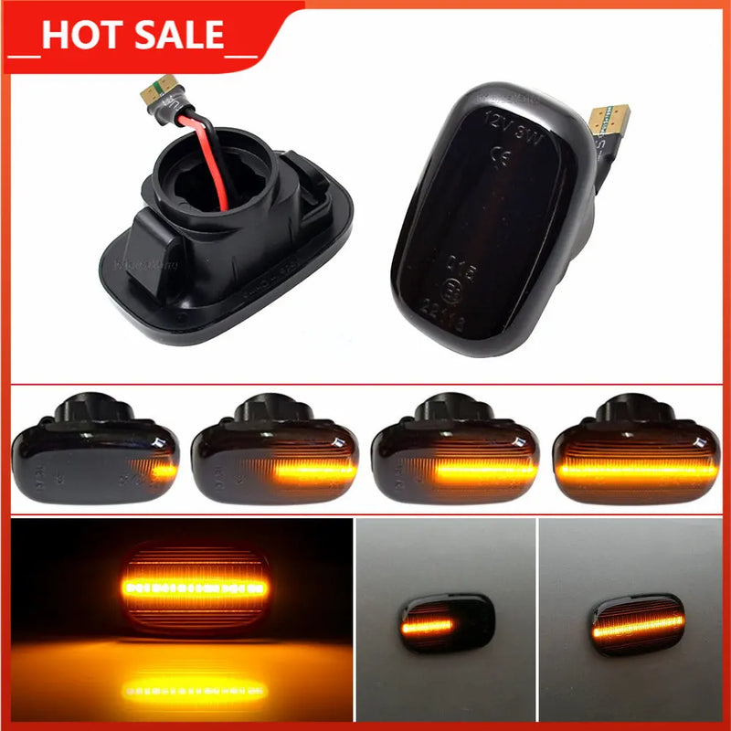 For Lexus RX 300 330 350 400h MCU3 GSU3 MHU3 MCU15 RX XU1 GS 300 JSZ147 V300 aristo jzs160 Dynamic Side Marker Turn Signal Light