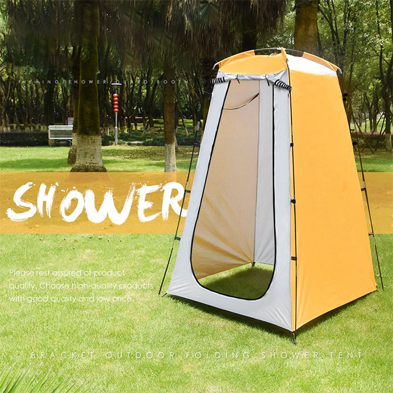 Single Person Portable Privacy Shower Toilet Camping Pop Up Tent Outdoor Dressing Photography Folding Changing Room Tent