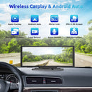 ESSGOO 10,26" Kabelloses CarPlay & Android Auto Dashcam ADAS 4K DVR Bluetooth Audio AUX GPS Navigation Armaturenbrett-Videorecorder