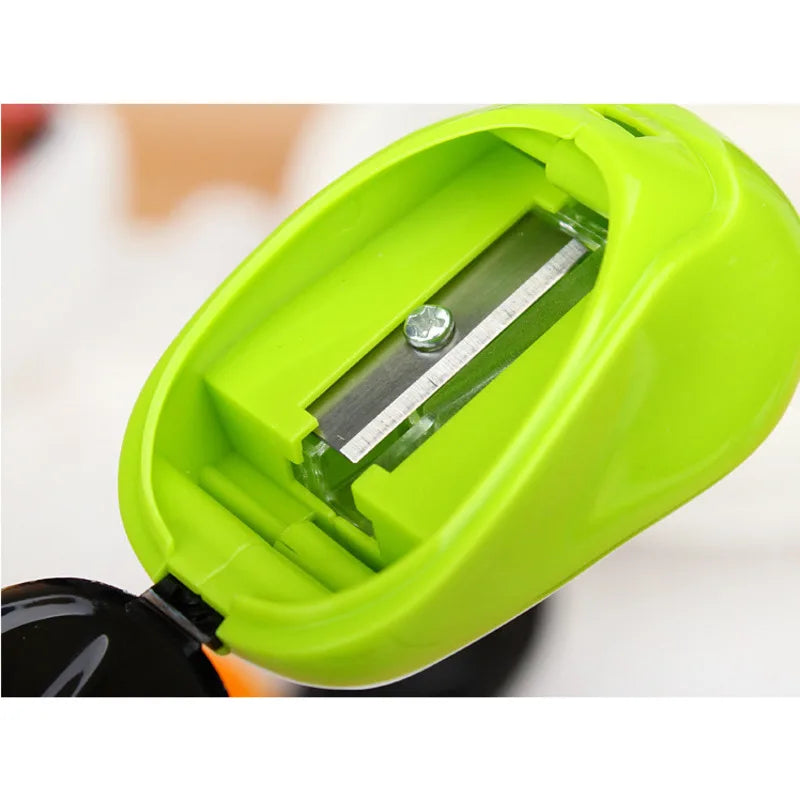 1 Piece Lytwtw's Creative Stationery Mouse Plastic Mechanical Pencil Sharpener for Office School Supplies Gift Novelty Kids