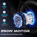 HITWAY Electric Bicycle, 700C Electric Bike for Adults,Commute Trekking E-bike E Mountain Bike with36V12Ah Removable Battery