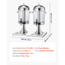 The Twin Tap | Dual-Cylinder 2.1 Gallon Beverage Dispenser