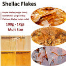 Natural Shellac Flakes For Wooden Repair Polish Furniture Polishing Origin Indian Shellac Varnish Golden Shellac