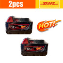 2026 Für Milwaukee 18V Akku M18-HB3 Hochleistungsakku 12AH, Original Milwaukee M12-18FC Ladegerät 48-11-1815