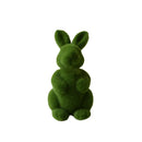 Easter Bunny Doll Ornament Lovely Simulation Foam Easter Bunny Display Mold Fairy Garden Miniatures Animal Model Home Decoration