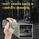 Monocular Night Vision Device 1080P HD Infrared Camera 5X Digital Light Zoom Hunting Telescope Outdoor Search Full Darkness 300m
