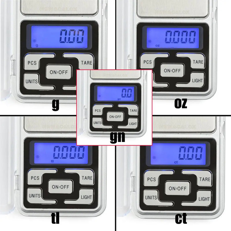 Electronic Digital Pocket Scale 0.01g Precision Mini Jewelry Weighing Scale Backlight Scales 0.1g for Kitchen 100/200/300/500g