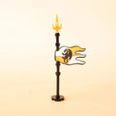 Medieval Castle Knight Figures Flag Building Blocks Ancient Holy Rome Military Army Soldier Weapons MOC Accessory Bricks Kid Toy