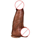 Female Realistic Dildo Lifelike Huge Penis With Strong Suction Cup For Hands-free Play Sex Toys For Vaginal G-spot And Anal