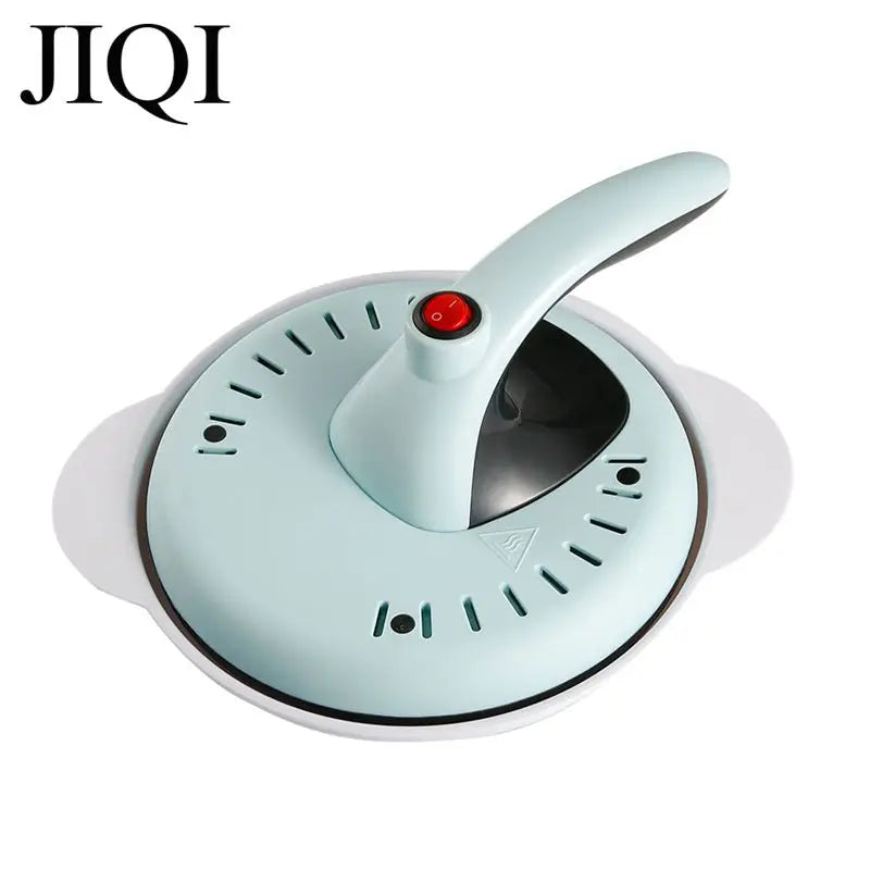 JIQI Automatic crepe maker non-stick pizza pancake machine household cooking kitchen application spring roll electric baking pan