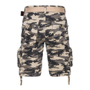 Cargo Shorts Men 2023 Summer Breeches Pocket Army Camo Bermuda Male Knee Length Men's Cotton Military Clothing Camouflage Shorts