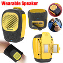 Wearable Bluetooth Speaker Magnetic Clip-On Wireless Speaker Waterproof Portable Sound with Strap for Hands-Free Music/Calls