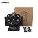 Beam 18x12W RGBW LED Stepless Rotating Angle Moving Head Light DJ Disco Bar Ballroom Party Stage Effect Light