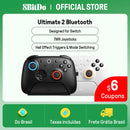 8BitDo Ultimate 2 Bluetooth Gaming Controller for Switch 2,1& Windows PC with TMR Joysticks, Switchable Triggers, Motion Control