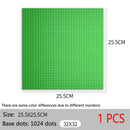 Baseplate 32x32 16X32 Dots Classic Brick Plate Building Blocks DIY Constructor Parts Baseplates Compatible Brands City Friends