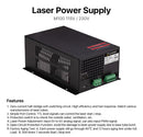 The Photon Forge | 80-100W CO2 Laser Power Supply for Engraving
