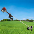 35.88CC Gasoline Push Lawn Mower,22oz Fuel Tank, 4-Stroke Engine,Grass Baffle, and Funnel for Easy Lawn Trimming and Maintenance