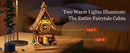 Robotime ROKR Cuckoo Clock Mechanical 3D Wooden Puzzle Christmas Cuckoo Clock Building Kit Holiday DIY Project for Teens Adults