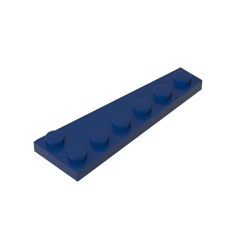 Gobricks 10PCS Bricks Wedge Plate Left Part 6 x 2 Compatible 78443 Freely Creative Building Block DIY Educational Toy Adult Kids