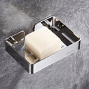Badezimmer 304 Edelstahl Ablauf Seifenschale Bad Regal Seifenkorb Toilette Wandhalterung Aufbewahrungsseifenhalter