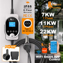 The Current Architect | feyree Type 2 EV Charger Wallbox 22kW with Smart Wi-Fi Control