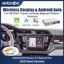 Wireless Carplay Android Auto for Volkswagen GTI Golf7 Tiguan Passat B8 Teramont Polo MIBI System Support Mirror Link Multimedia