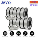 JAYO 10Rolls petg Filament 175mm 3d printing no bubbles no drawing smooth multiple colors optional for 3D printing 1.1kg/1roll