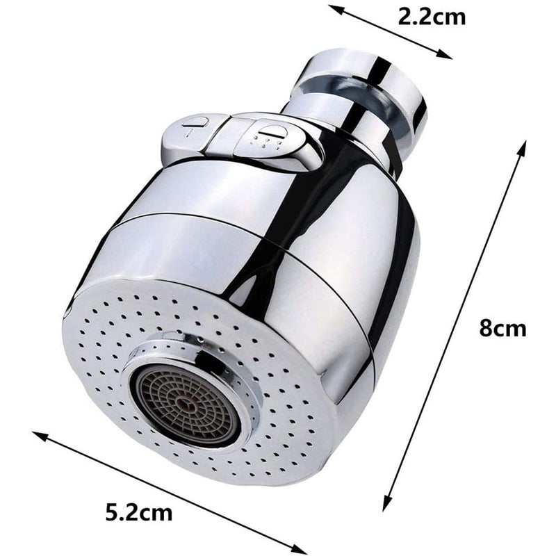 2021 360 Degree Swivel Kitchen Faucet Aerator Adjustable Dual Mode Sprayer Filter Diffuser Water Saving Nozzle Faucet Connector