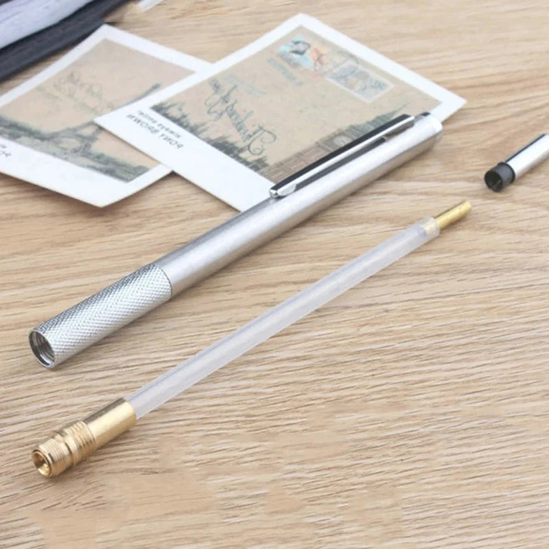 Metal Mechanical Pencil 0.3 0.5 0.7 0.9 1.3 2.0mm Automatic Pencil Art Drawing Painting Pencil with Leads Office School Supply