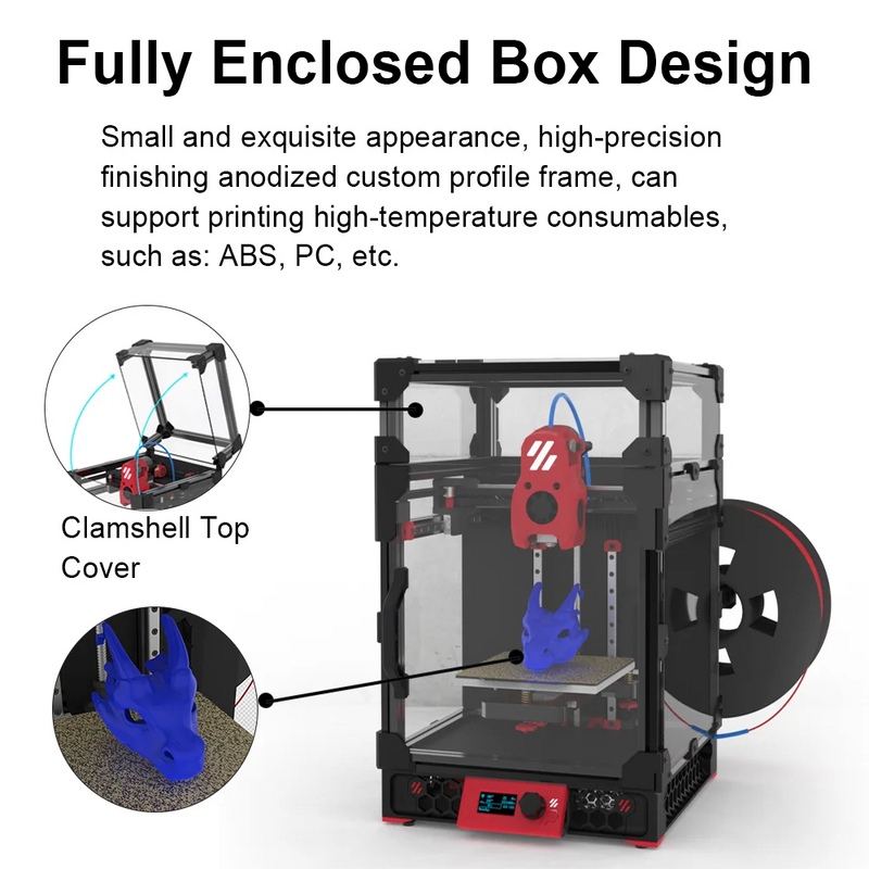 Voron 0.2 R1 V1.1 Pro Corexy 3d Printer Upgraded Kit with Catalyst Kit