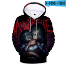 Annabelle 3D Print Hoodies Men Sweatshirt Harajuku Hoody Tracksuits 3D Print Horror Movie Annabelle Hoodie Streetwear Clothes