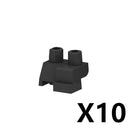 MOC Military Building Blocks Soldiers Figures Special Accessories Squatting Posture Arm Hand Kit Bricks Toys For Kid Gifts O020