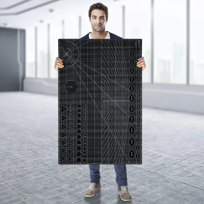 A1 Self-healing PVC Cutting Pad,DIY Desktop Protection Pad For Leather Cutting,Carving,Punching,Paper Crafts,Clay Crafts